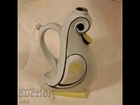 Isis Porcelain Bird Pitcher Jug Porcelain