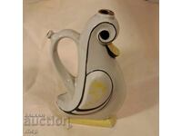 Isis Porcelain Bird Pitcher Jug Porcelain