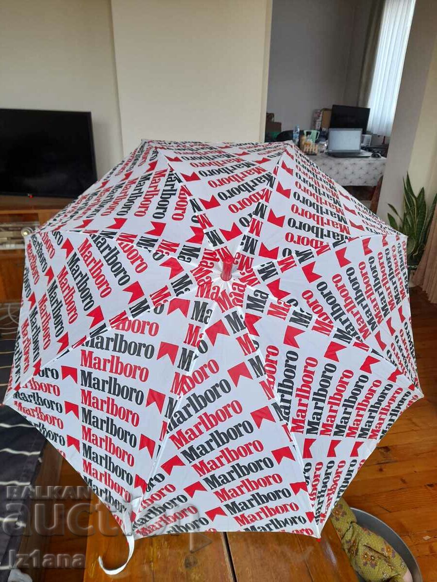 Auction An old Marlboro umbrella Auction An old Marlboro umbrella