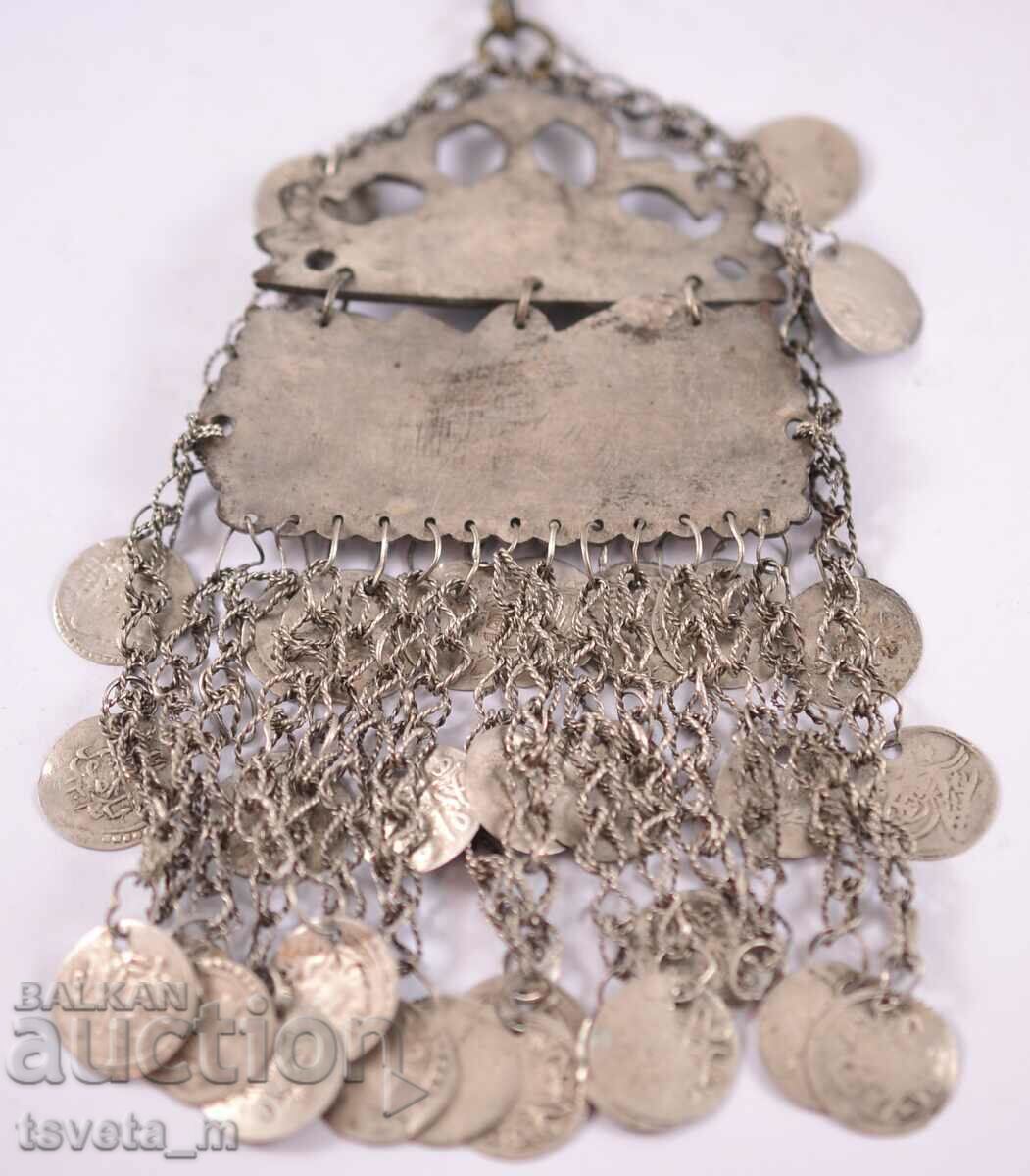 Renaissance jewelry, tassel, silver alloy, folk costume - 5 Renaissance jewelry, tassel, silver alloy, folk costume - 5