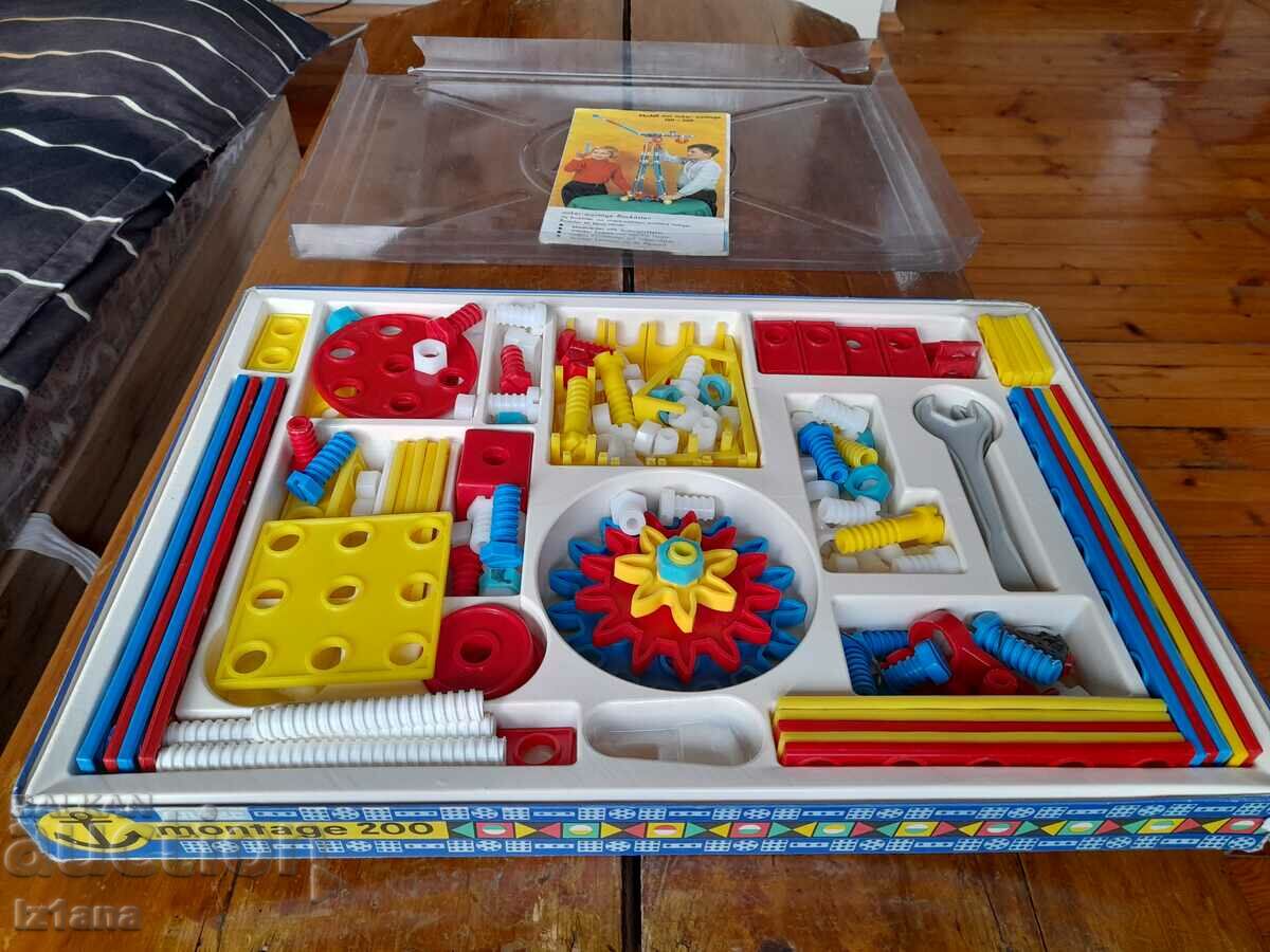 Old Montage 200 children's construction set with price 75.00 BGN | € 38.35