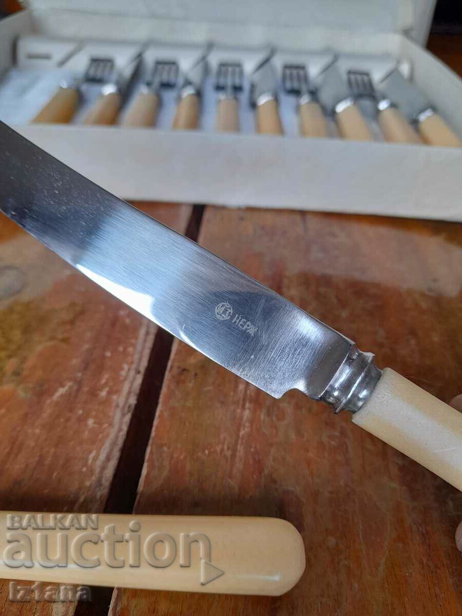 Old Russian set of Forks and Knives - 7 Old Russian set of Forks and Knives - 7