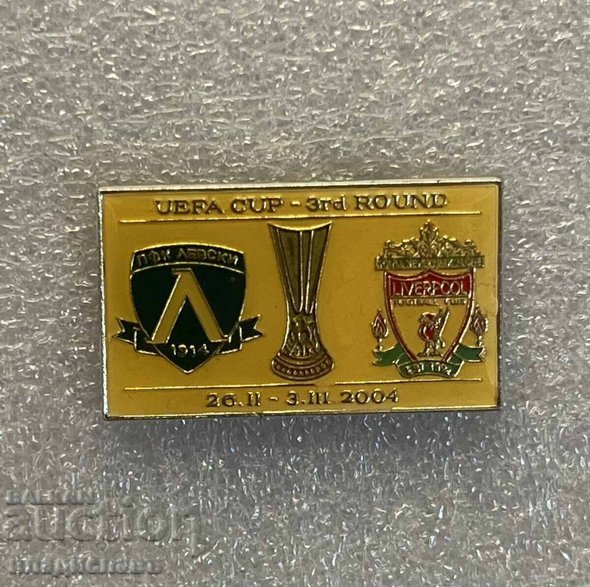 UEFA Cup 2004 Levski Sofia - Liverpool Read the description!