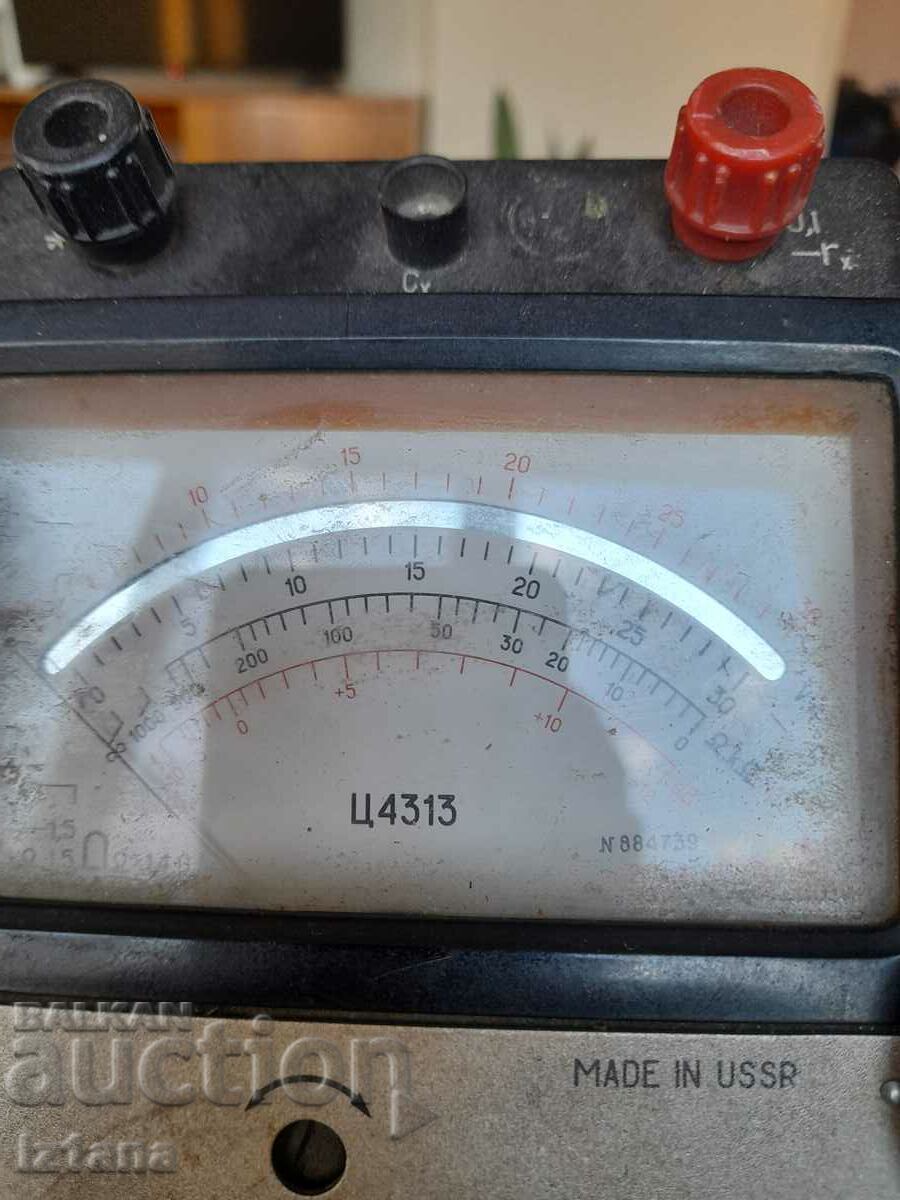 Auction Old multimeter C4313 Auction Old multimeter C4313