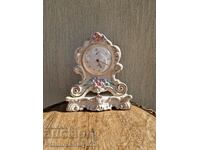 A beautiful antique Junghans porcelain clock