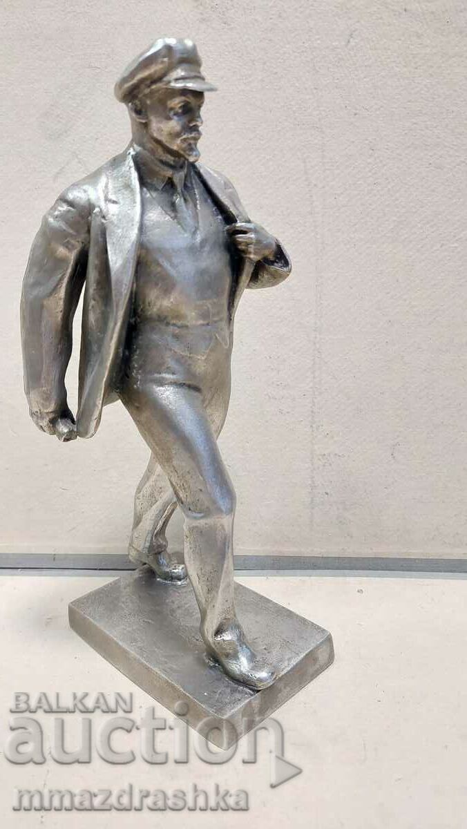 Metal statuette of Lenin