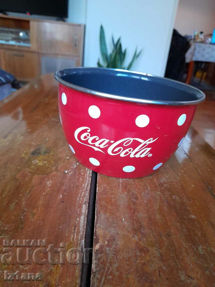 Delivery of Panitsa, cup of Coca Cola, Coca Cola Delivery of Panitsa, cup of Coca Cola, Coca Cola