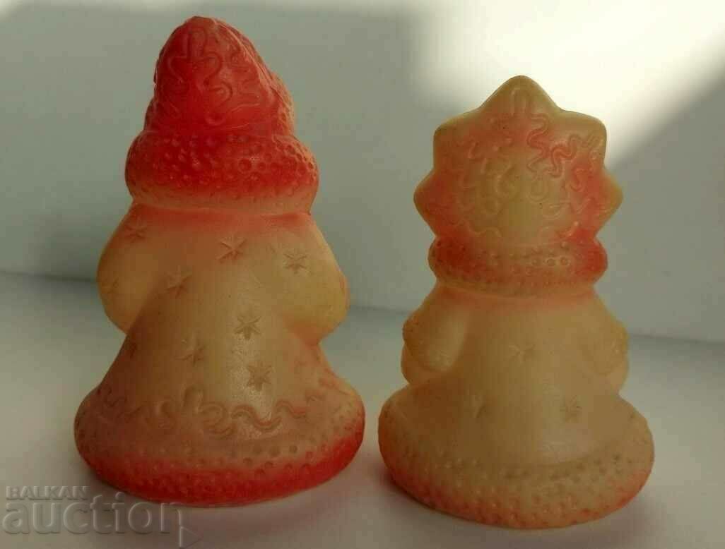 Auction  . SOC LOT TOY SANTA CLAUS SNOW WHITE SNOW GIRL FROST DOLL