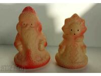 . SOC LOT JUCĂRIE MOS CRĂCIUN ALBA ZĂPADA PĂPUȘĂ FROST GIRL