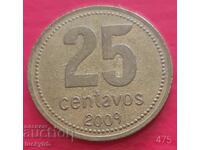 25 centavos 2009 - Argentina