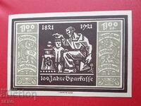 Banknote-Germany-Schleswig-Holstein-Glatz-100 pfennig 1921