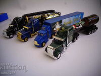 BZC 1/87 H0 GRELL LOT 4 TRUCK TIRE MODEL TROLLEY ΗΠΑ