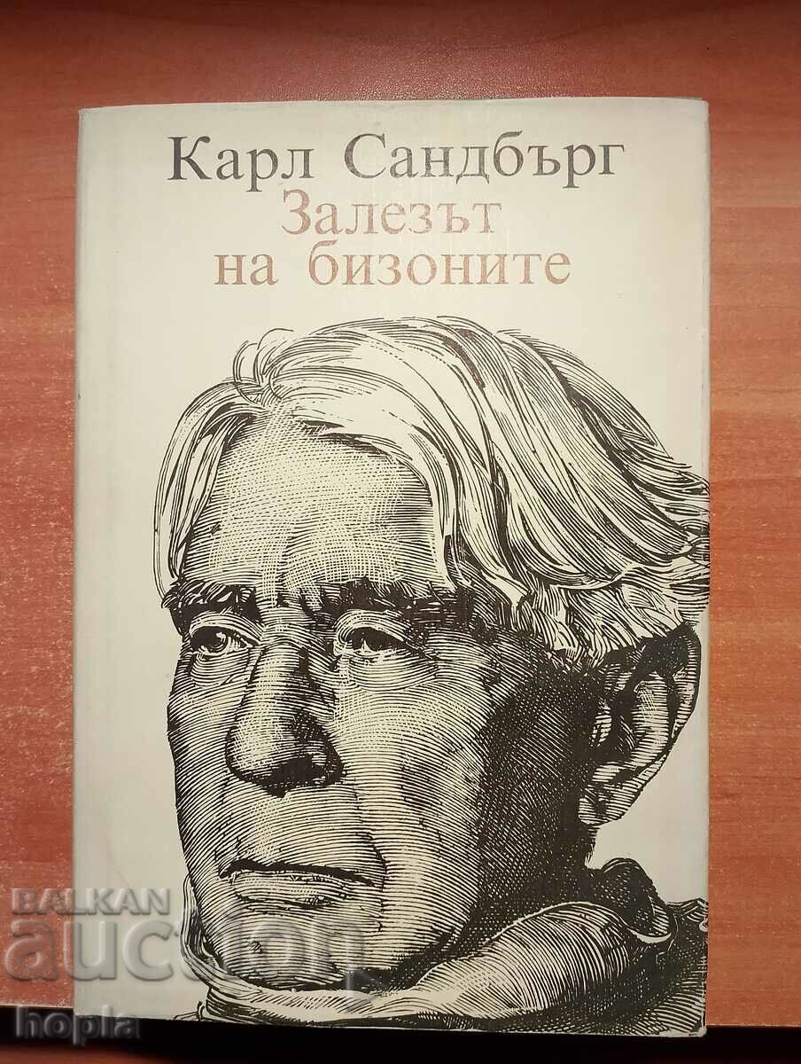 Carl Sandburg Ηλιοβασίλεμα του βίσωνα