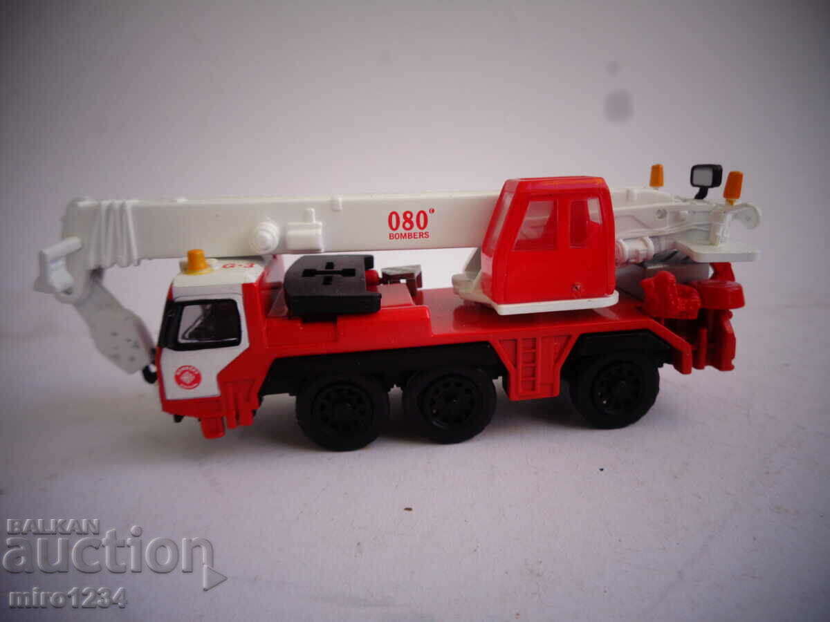 BZC DEL PRADO? 1:872 ?? FIRE MODEL TRUCK TOY CRANE