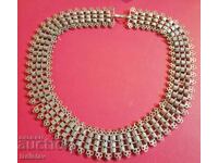 Bijuterii vechi, colier, snur 1900