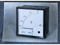 Old photo real photo voltmeter voltmeter E11