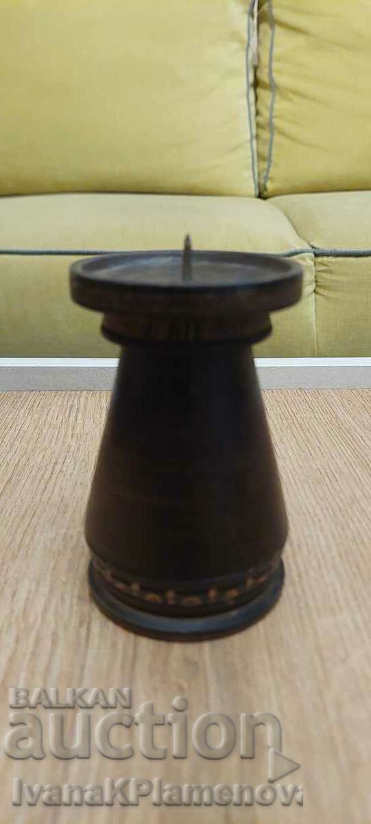 Candlestick carving for collectors