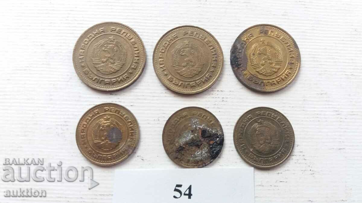 1 și 2 cenți 1988 6 bucăți - 5 1 și 2 cenți 1988 6 bucăți - 5