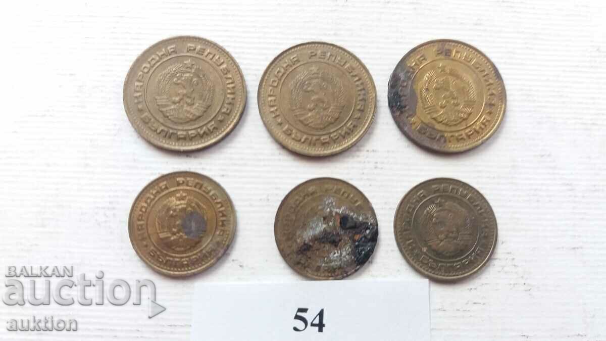 1 și 2 cenți 1988 6 bucăți - 6 1 și 2 cenți 1988 6 bucăți - 6