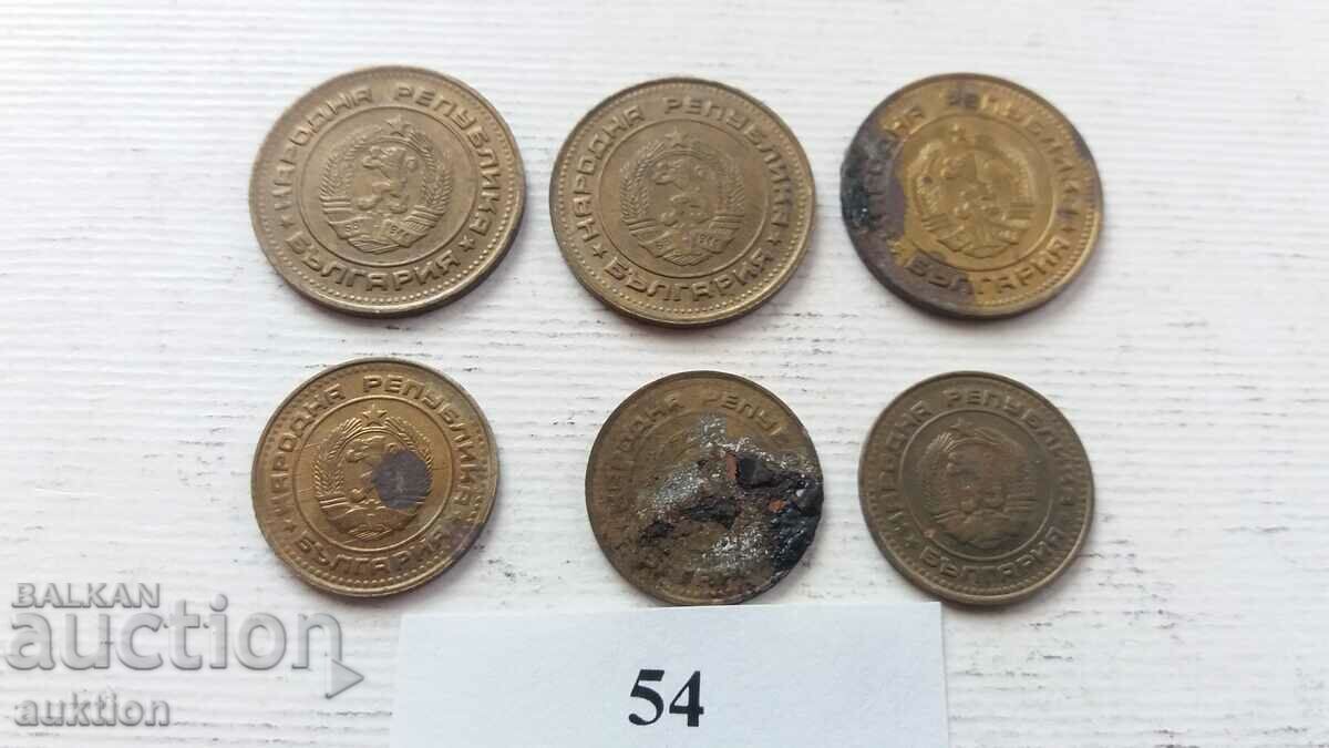 1 și 2 cenți 1988 6 bucăți - 7 1 și 2 cenți 1988 6 bucăți - 7