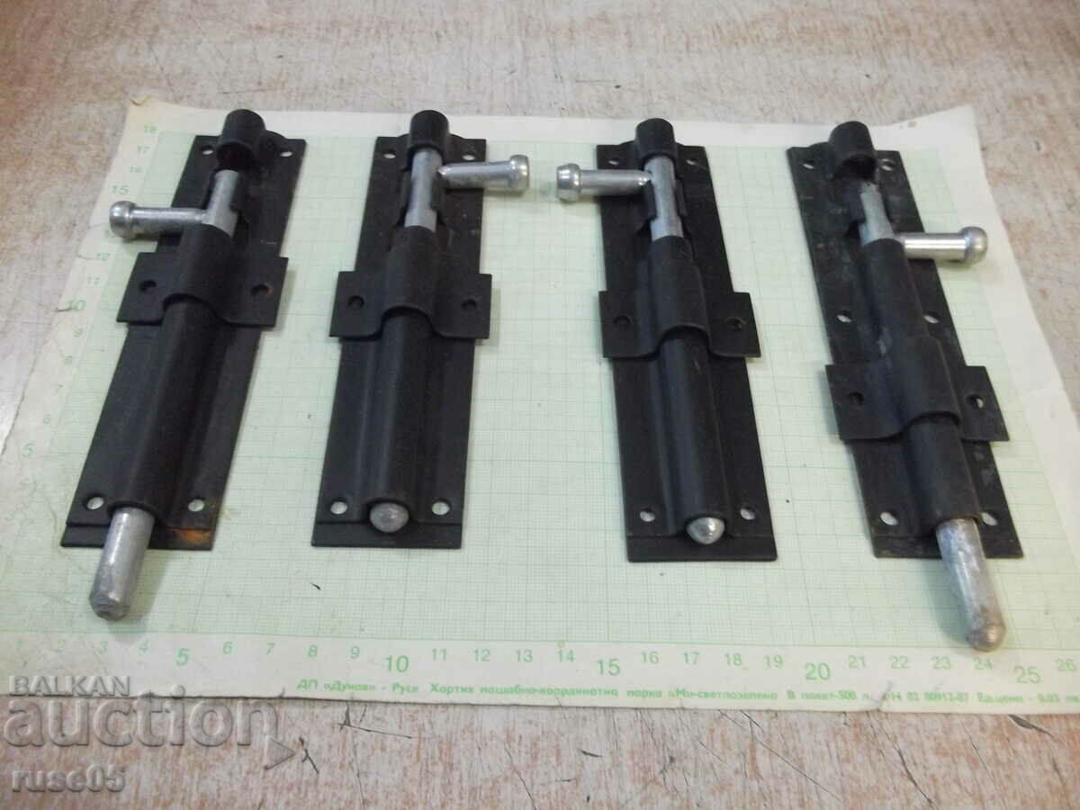 Lot of 4 pcs. door latches new with price 20.00 BGN | € 10.23