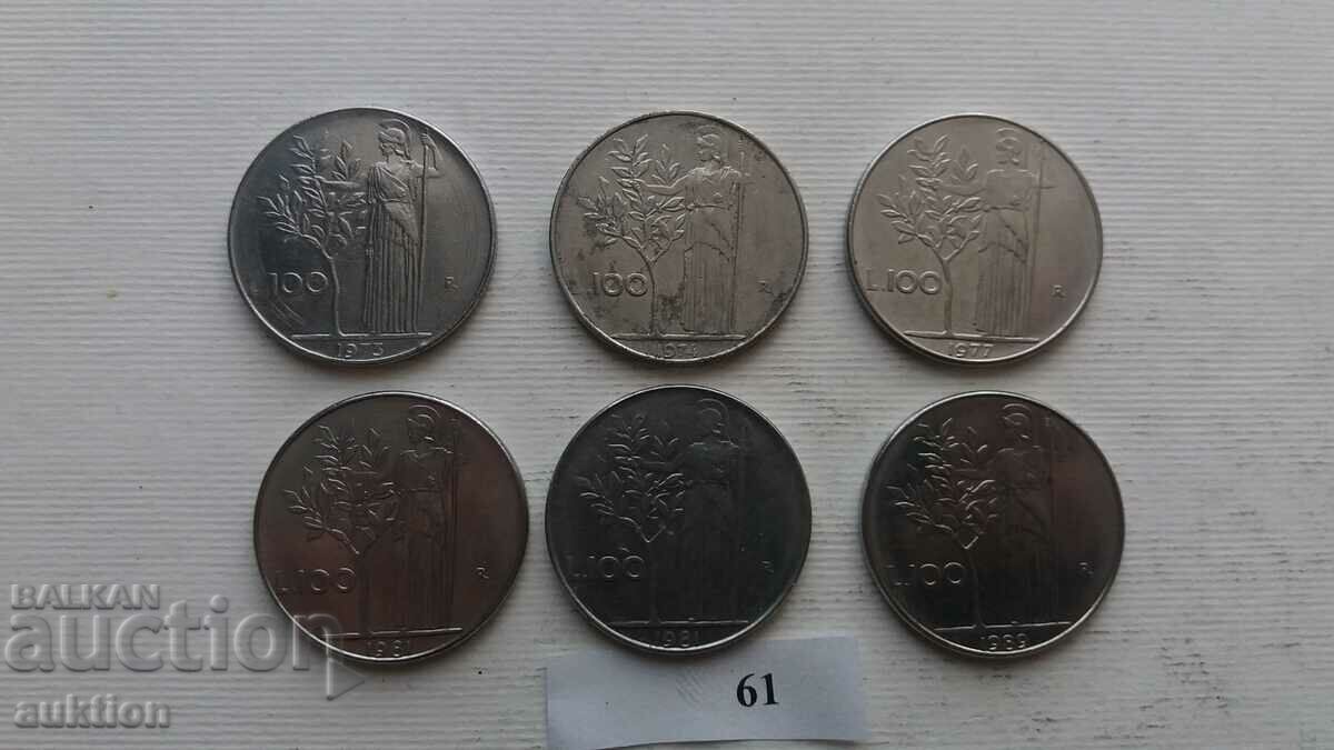 ΠΑΡΤΙΔΑ 6 ΙΤΑΛΙΚΑ 100 ΛΙΡΕΣ - ΔΙΑΦΟΡΕΤΙΚΑ ΧΡΟΝΙΑ με τιμή 3.99 BGN | € 2.04 ΠΑΡΤΙΔΑ 6 ΙΤΑΛΙΚΑ 100 ΛΙΡΕΣ - ΔΙΑΦΟΡΕΤΙΚΑ ΧΡΟΝΙΑ με τιμή 3.99 BGN | € 2.04