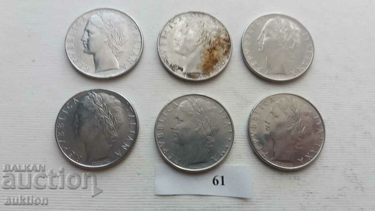 ΠΑΡΤΙΔΑ 6 ΙΤΑΛΙΚΑ 100 ΛΙΡΕΣ - ΔΙΑΦΟΡΕΤΙΚΑ ΧΡΟΝΙΑ - 5 ΠΑΡΤΙΔΑ 6 ΙΤΑΛΙΚΑ 100 ΛΙΡΕΣ - ΔΙΑΦΟΡΕΤΙΚΑ ΧΡΟΝΙΑ - 5