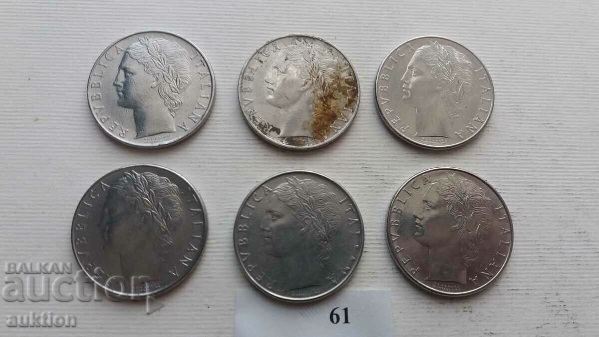 ΠΑΡΤΙΔΑ 6 ΙΤΑΛΙΚΑ 100 ΛΙΡΕΣ - ΔΙΑΦΟΡΕΤΙΚΑ ΧΡΟΝΙΑ - 7 ΠΑΡΤΙΔΑ 6 ΙΤΑΛΙΚΑ 100 ΛΙΡΕΣ - ΔΙΑΦΟΡΕΤΙΚΑ ΧΡΟΝΙΑ - 7