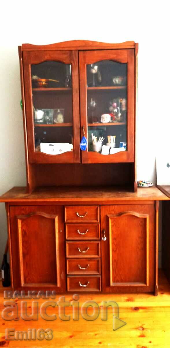 Beautiful vintage style cabinet made of solid wood