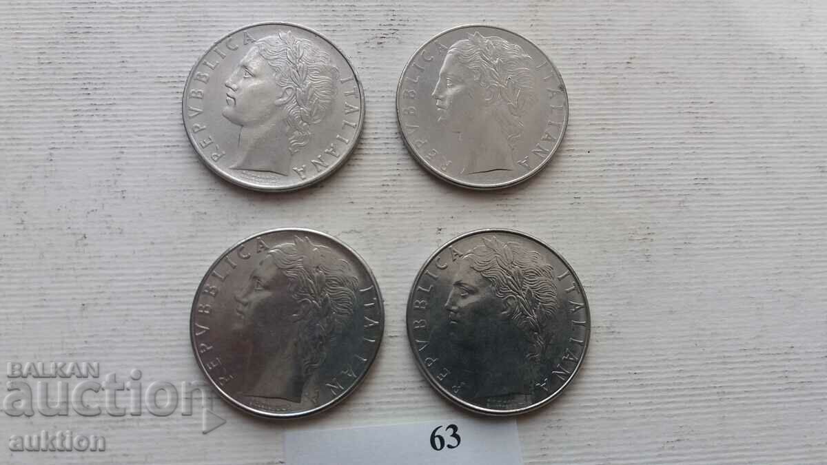 100 ΙΤΑΛΙΚΕΣ ΛΙΡΕΣ ΔΙΑΦΟΡΕΤΙΚΑ ΧΡΟΝΙΑ 4 ΑΡΙΘΜΟΙ - 6 100 ΙΤΑΛΙΚΕΣ ΛΙΡΕΣ ΔΙΑΦΟΡΕΤΙΚΑ ΧΡΟΝΙΑ 4 ΑΡΙΘΜΟΙ - 6