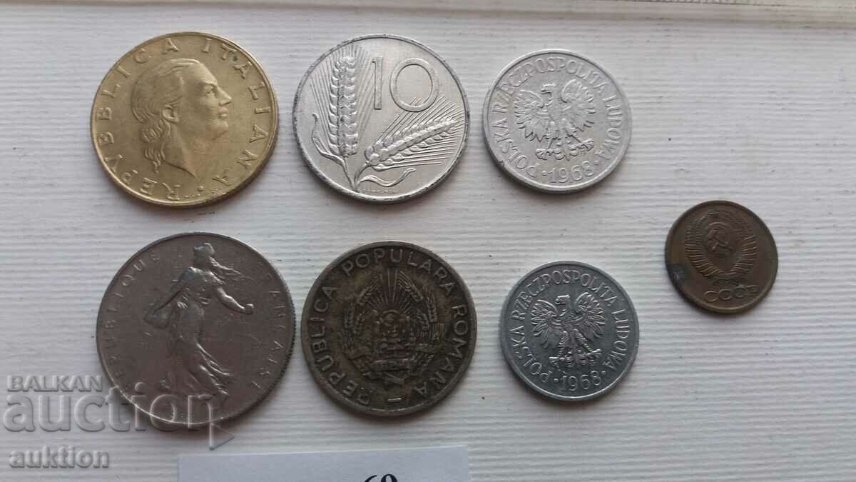 COLLECTION OF 7 DIFFERENT COINS - 6