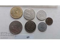 COLLECTION OF 7 DIFFERENT COINS