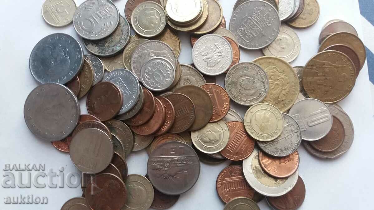 LOT OF 100 RARE FOREIGN COINS - 6