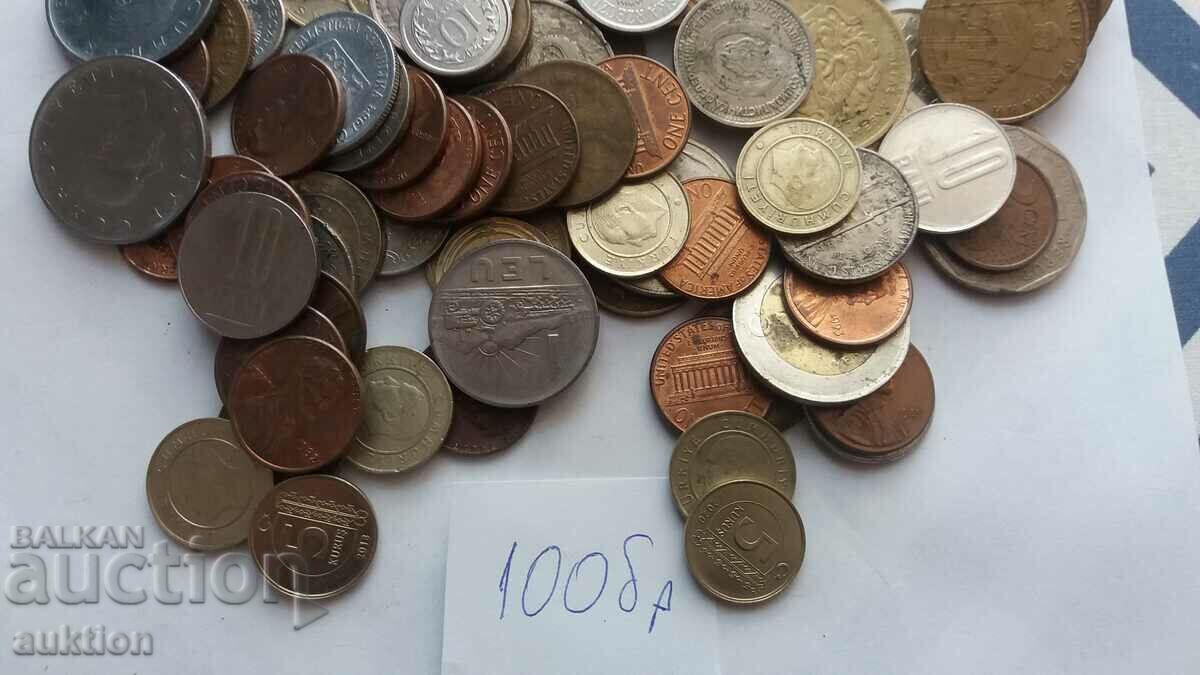 LOT OF 100 RARE FOREIGN COINS - 7