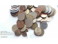 LOT OF 100 RARE FOREIGN COINS