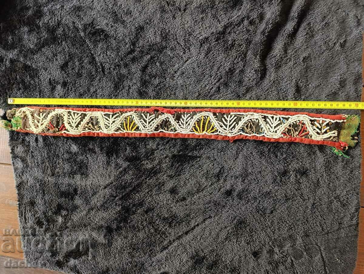 Χειροποίητη Ζώνη 100 ετών Μπλε για Παφτίτικη Στολή