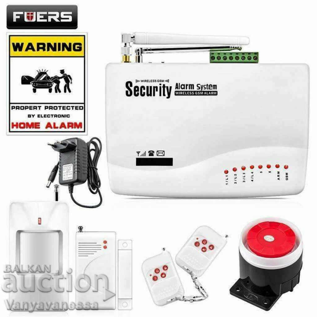 Wireless GSM security alarm system Smart Home