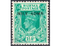 GB/Burma-1945-KGVI-Regular cu Adm.'"Military Administration,MLH