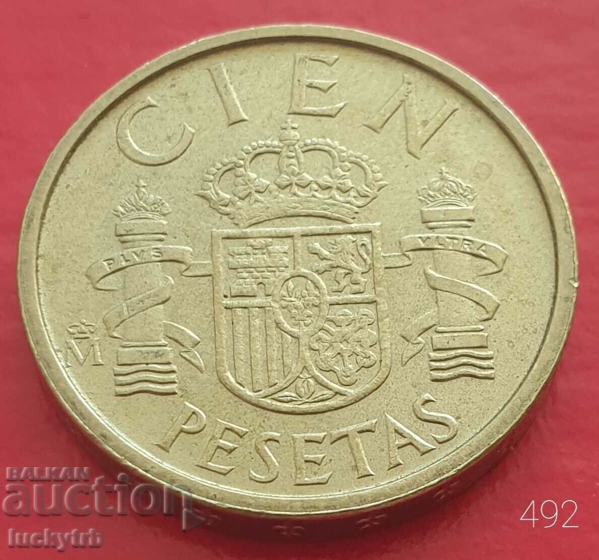 100 pesetas 1989 - Spain 100 pesetas 1989 - Spain