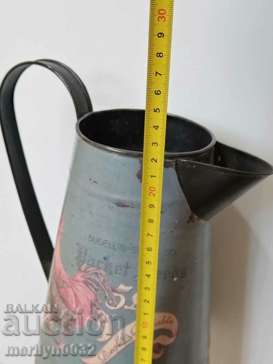 Delivery of Old metal jug Delivery of Old metal jug