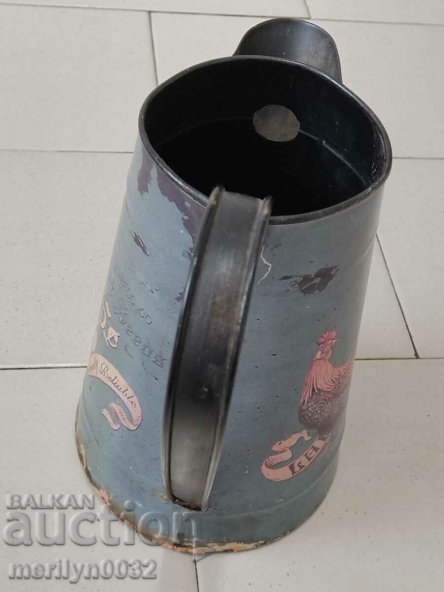 Old metal jug - 5 Old metal jug - 5