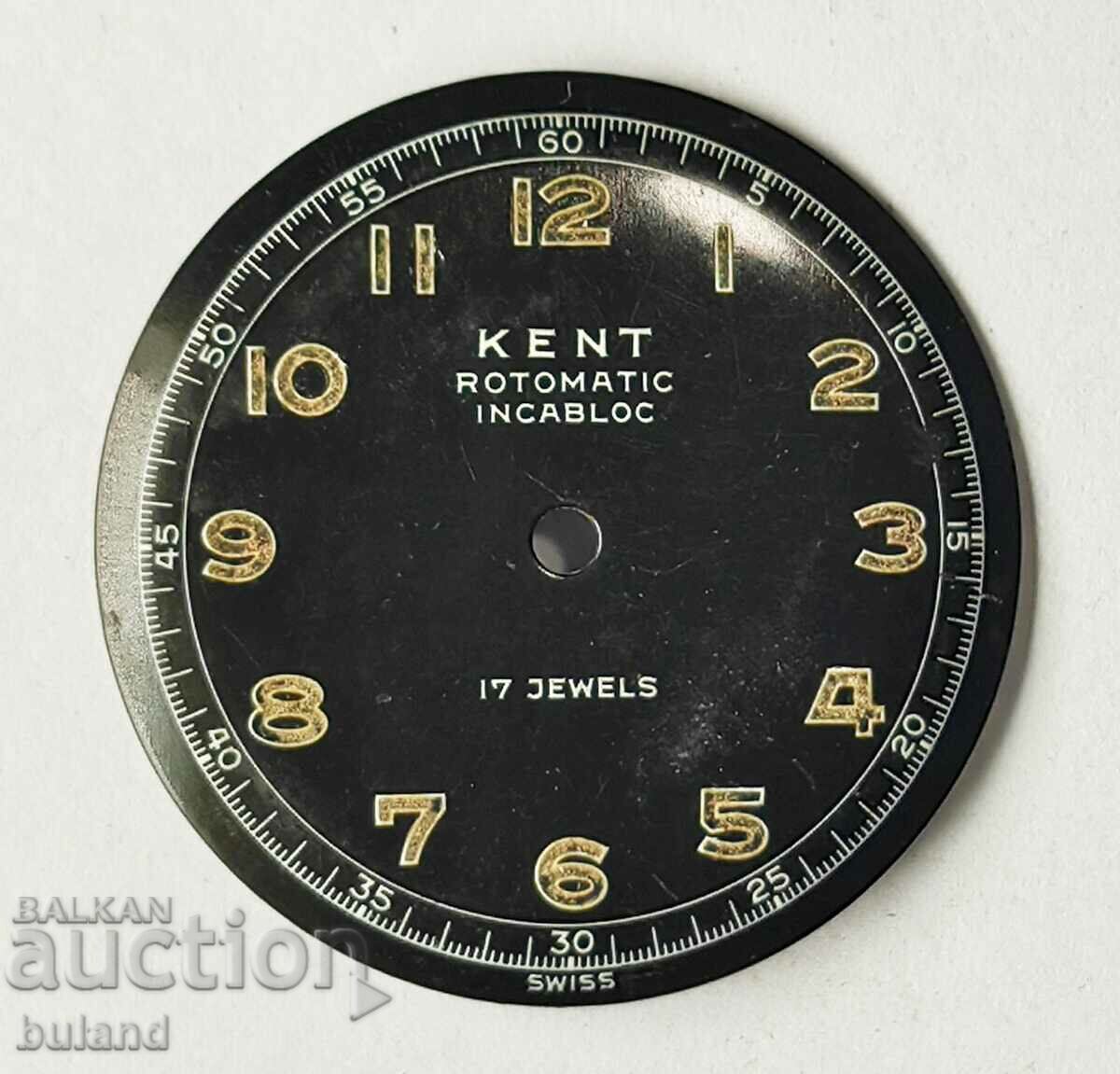 Swiss Dial Kent Rotomatic Incabloc SWISS Made