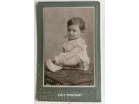 . 19TH CENTURY DOCTOR MARK BABY CHILD CHILD CARDBOARD PICTURE