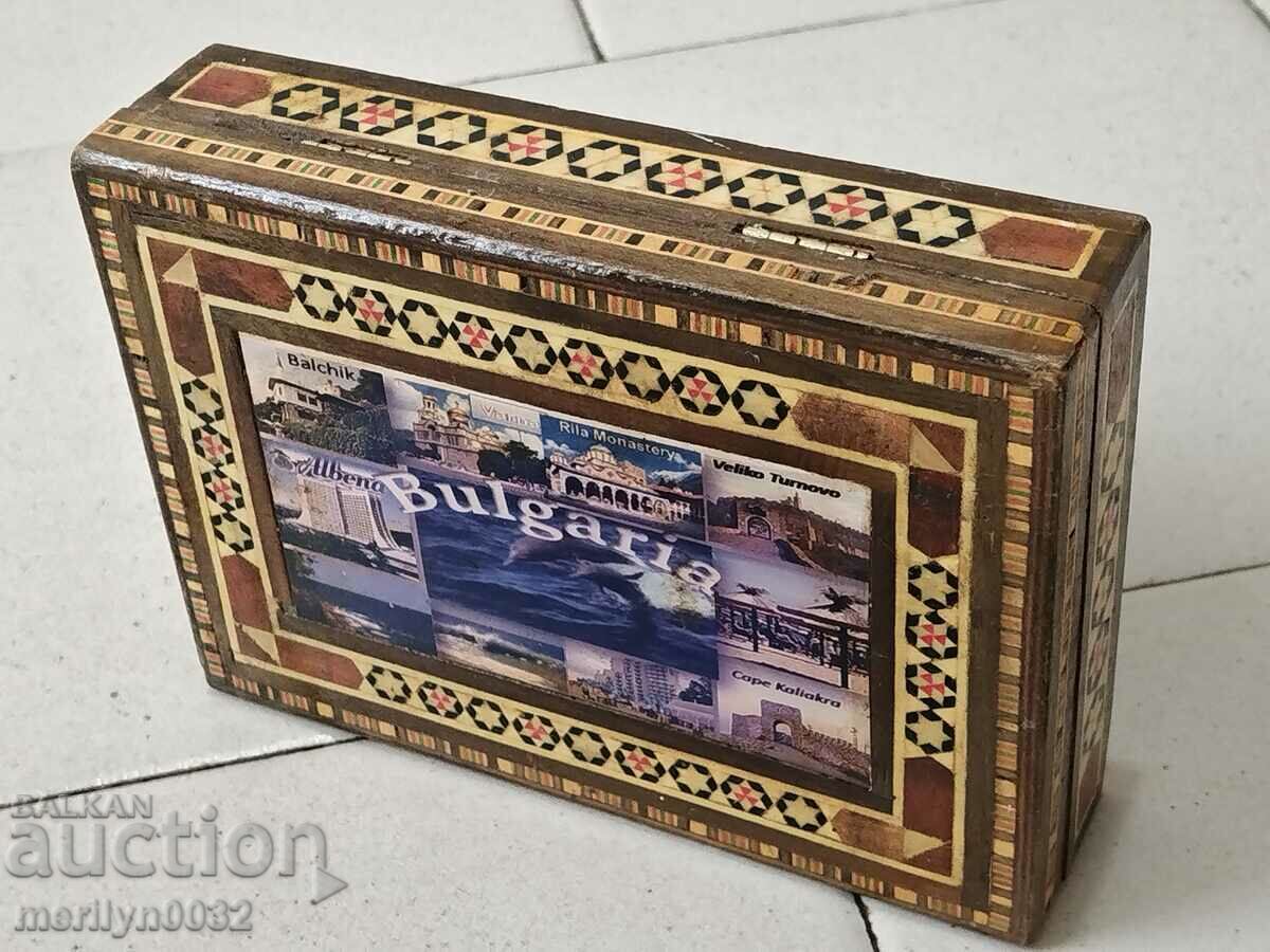 Old Bulgarian NRB jewelry box with price 59.00 BGN | € 30.17