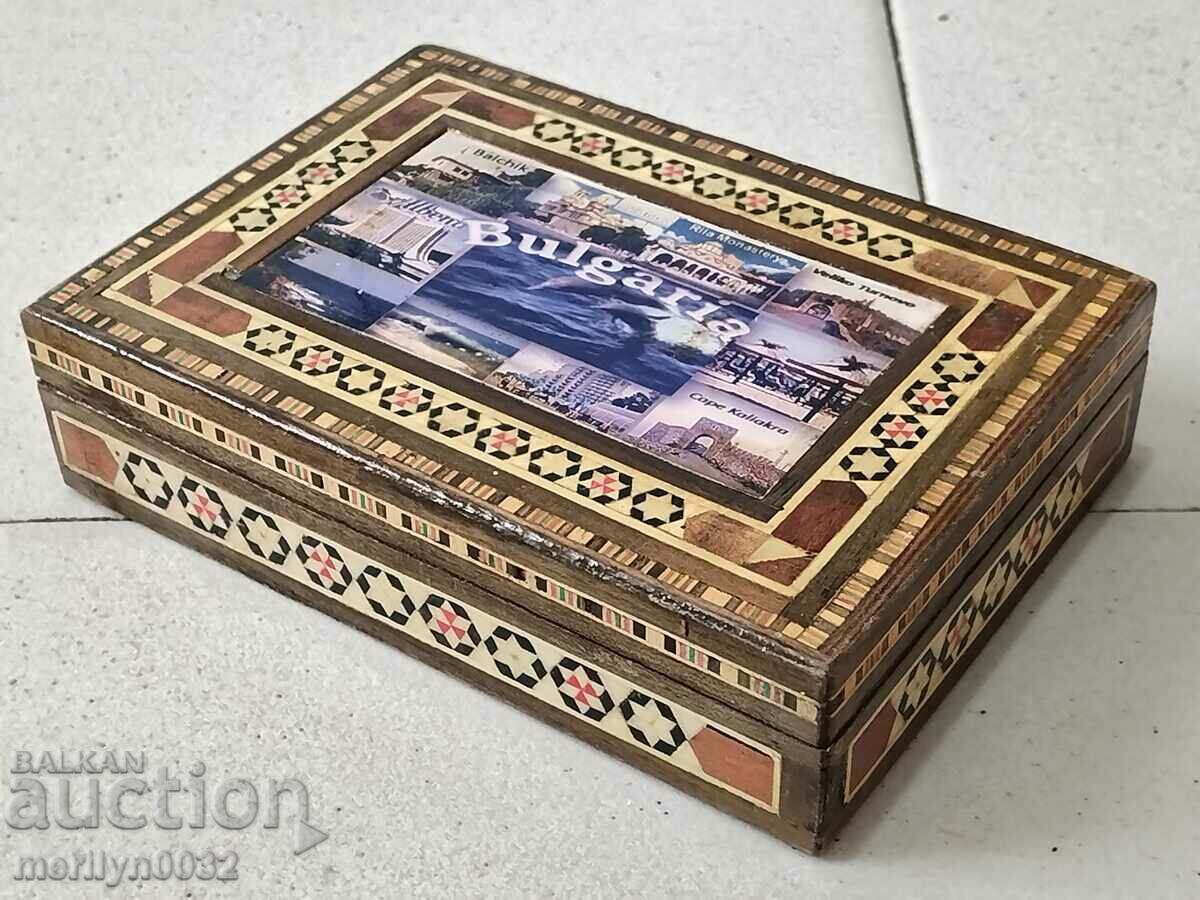 Old Bulgarian NRB jewelry box - 7