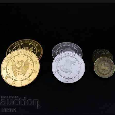 3 Harry Potter coins in protective capsules in a coin bag with price 19.00 BGN | € 9.71 3 Harry Potter coins in protective capsules in a coin bag with price 19.00 BGN | € 9.71