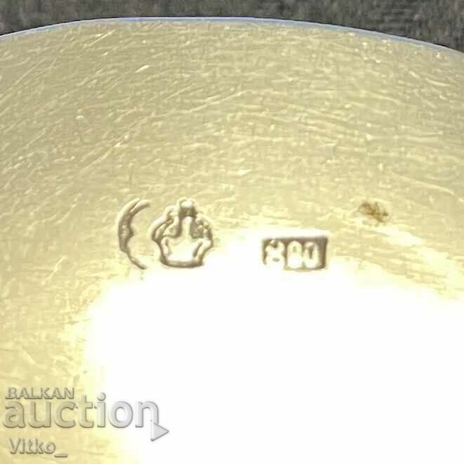 German silver containers for small candies, markings - 5 German silver containers for small candies, markings - 5