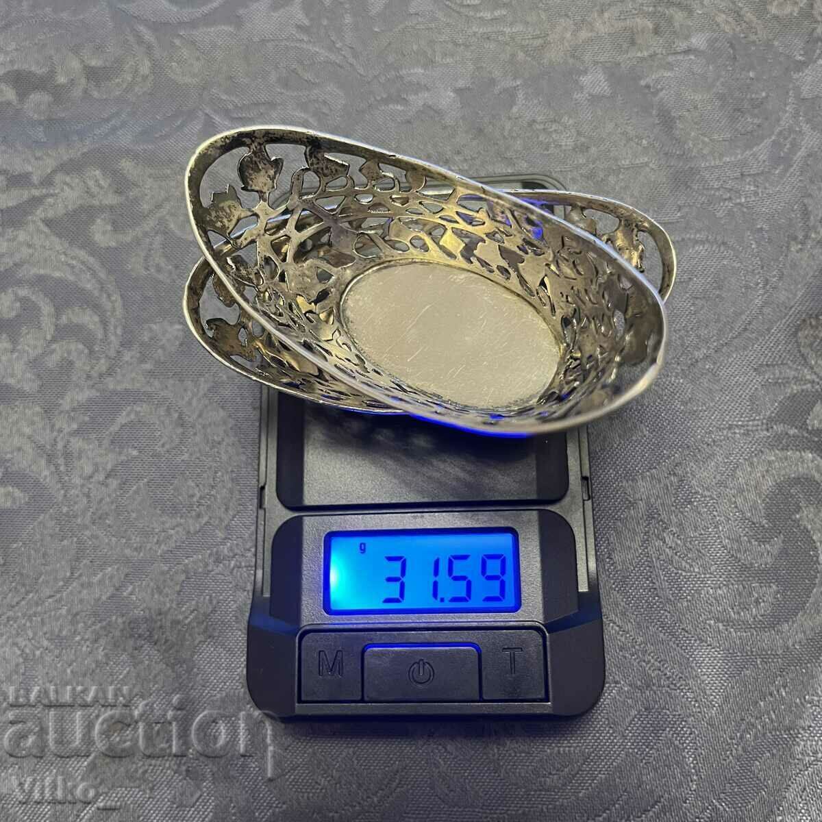 German silver containers for small candies, markings - 6 German silver containers for small candies, markings - 6