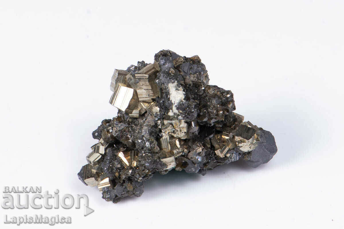 Druze sphalerite, galena and pyrite from Bulgaria 32.5g