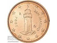 San Marino 1 euro cent 2004